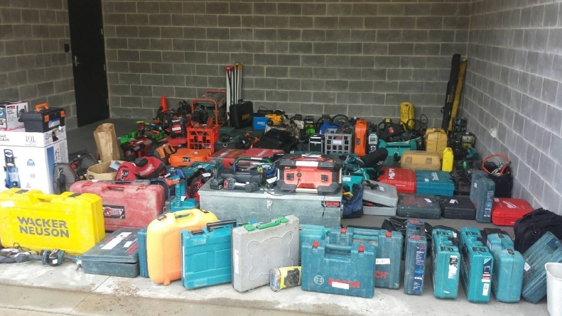 Stolen tools found by Victoria Police