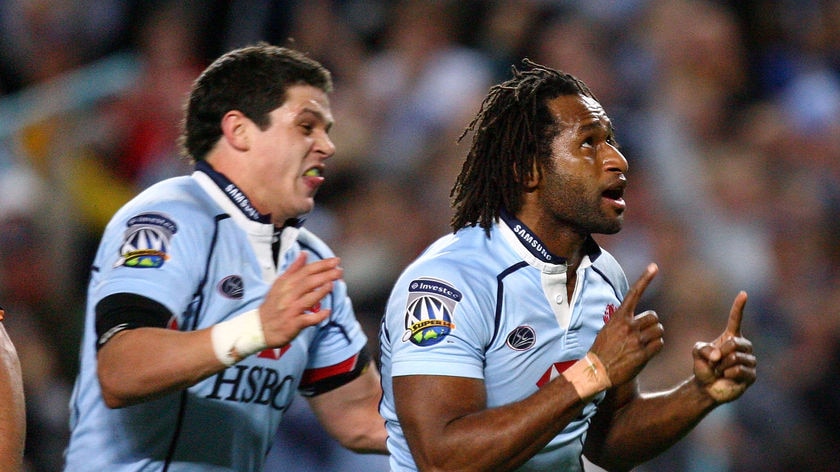 Touch wood... the Waratahs are 80 minutes away from claiming their maiden Super 14 title.