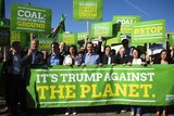 Germany's Green Party react to Donald Trump's decision to exit the Paris climate agreement.