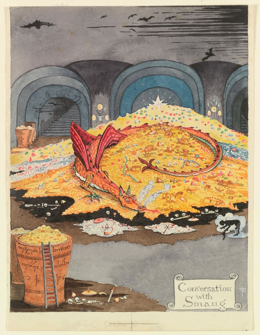 Tolkien, Conversation with Smaug