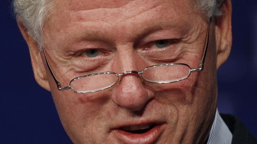 former U.S. President Bill Clinton