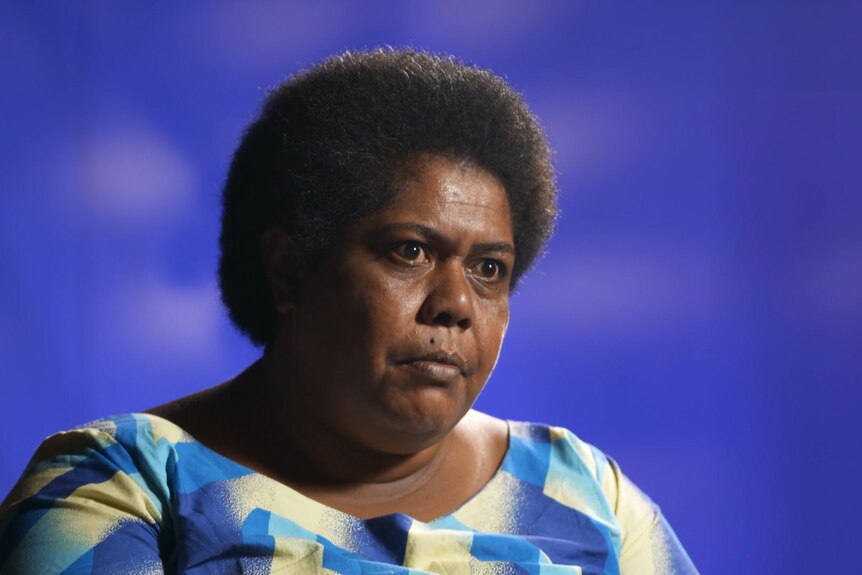 Fijian climate activist Lavenia Yasikula Naivalu.