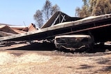 Home burnt at Eden Valley