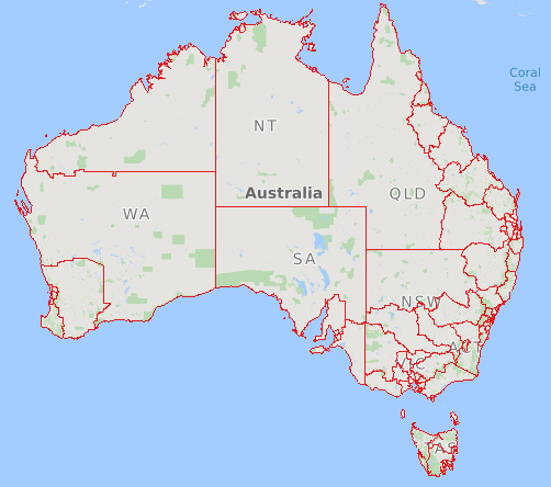 Statistical area 4 ABS