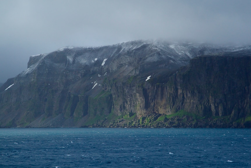 Cliffs on Heard Island