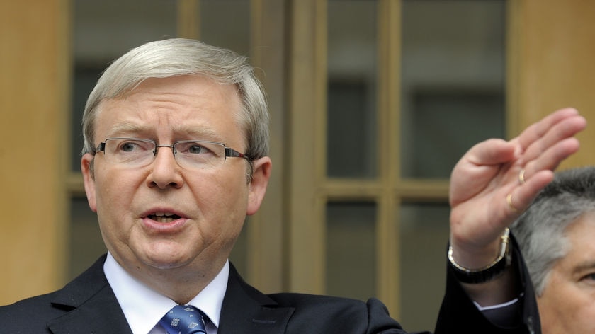 Mr Rudd argues the global institutions are increasingly dysfunctional.