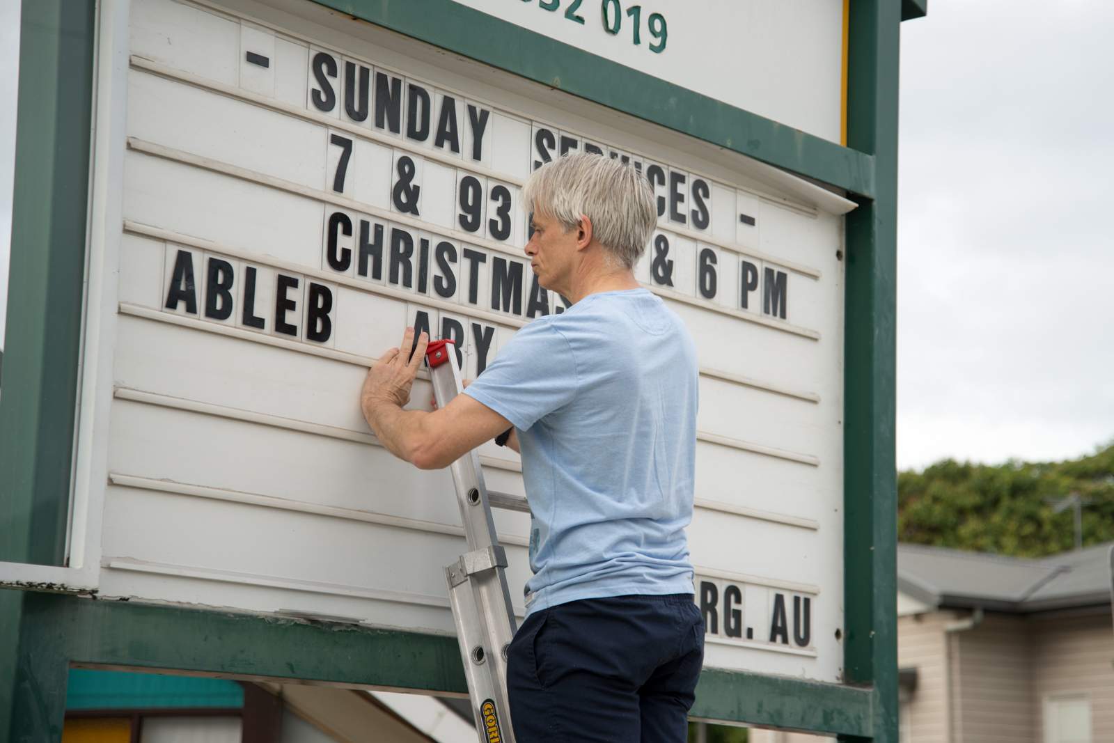 Church message board takes novel approach to attract new parishioners