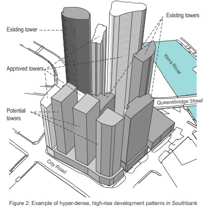 Leanne Hodyl reported city experts slammed Southbank development as "crazy" and "a mistake".