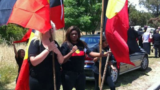 Mourners of Robert Bropho