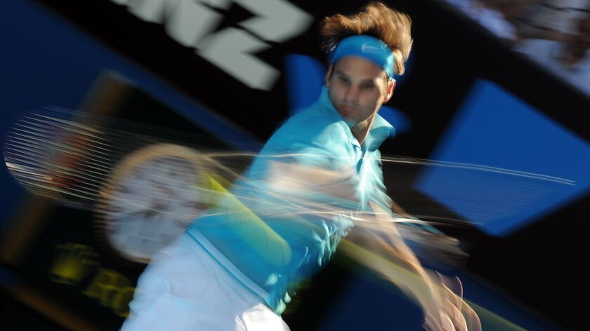Whirlwind comeback: Federer's turnaround saw him advance to his 23rd straight grand slam semi-final.