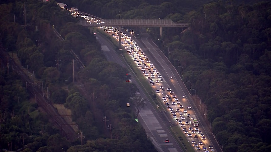 cars on a road