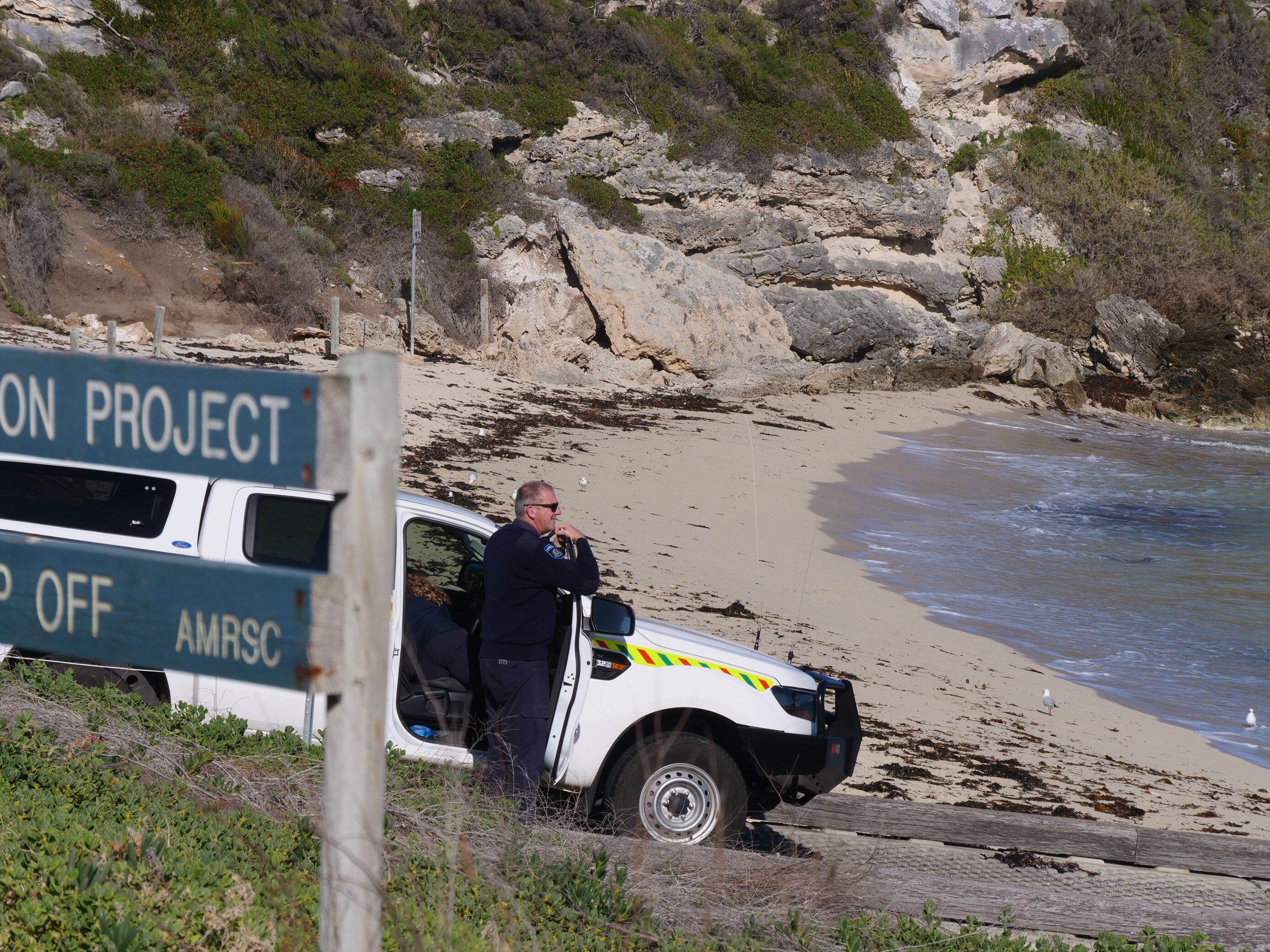 Authorities investigate after man bitten by shark at popular surf spot