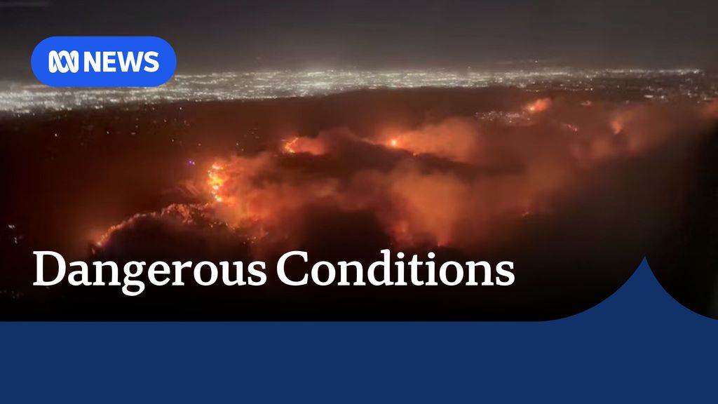 How weather conditions are driving the LA wildfires - ABC News