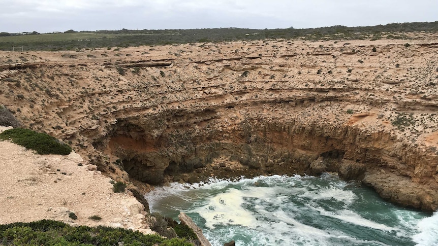 Waterloo Bay at Elliston in SA