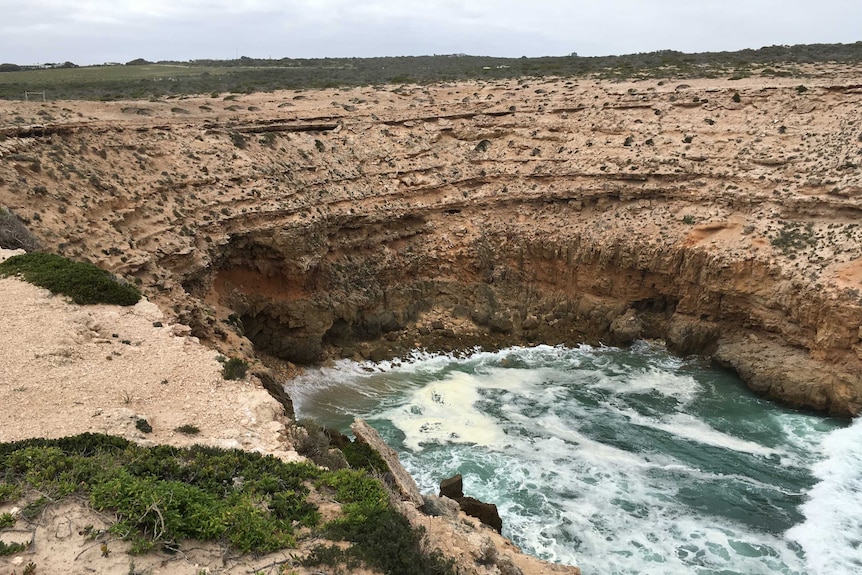 Waterloo Bay at Elliston in SA