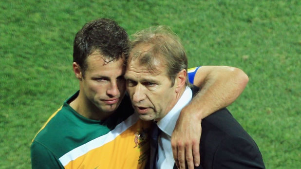 Pim Verbeek bid an emotional goodbye to Australian football as he takes up a coaching role in Morocco.
