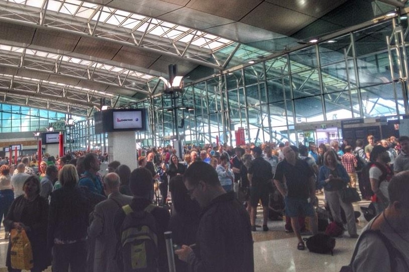 Sydney Airport T3 evacuation