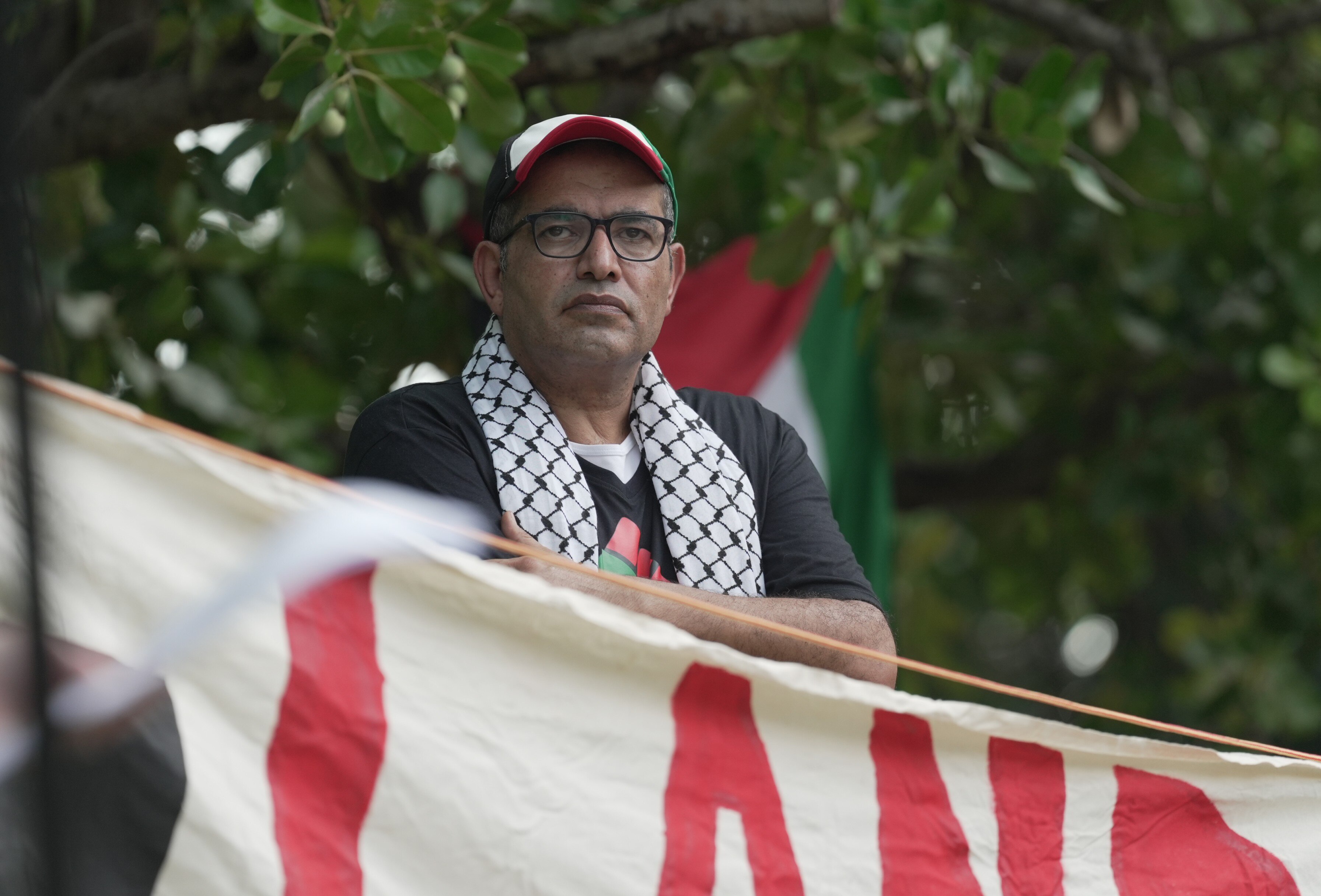 Palestinian nurse Riyad Aladassi in Darwin