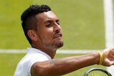 Nick Kyrgios could meet Andy Murray in the second week of Wimbledon.