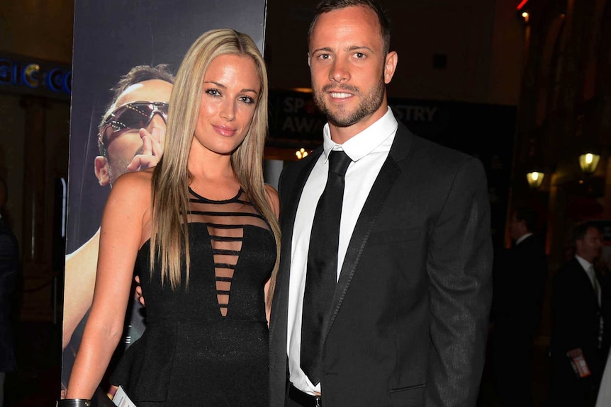 Pistorius, Steenkamp step out