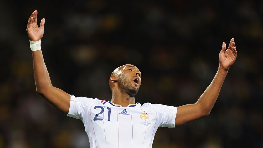 The French players refused to train after Nicolas Anelka was sent home from the World Cup.