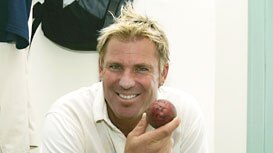 Shane Warne dedicated his 600th Test wicket to his children.