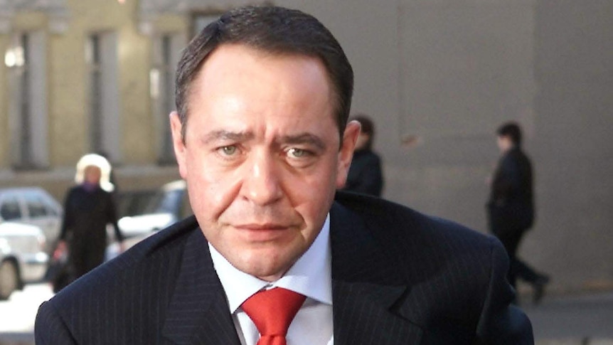 Russian media mogul Mikhail Lesin