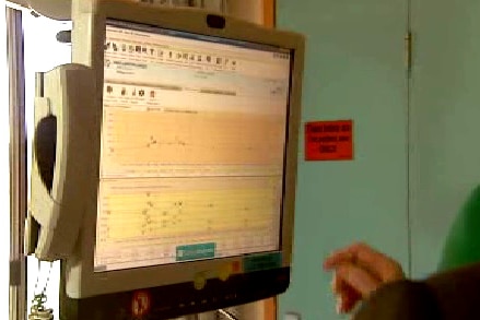 EPAS records patient details at the bedside