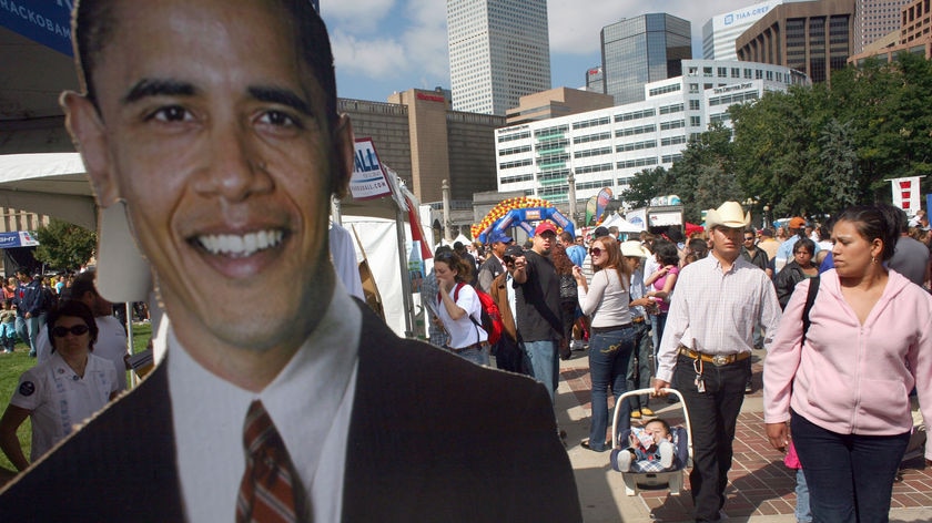 Barack Obama is courting Latino and Hispanic voters.