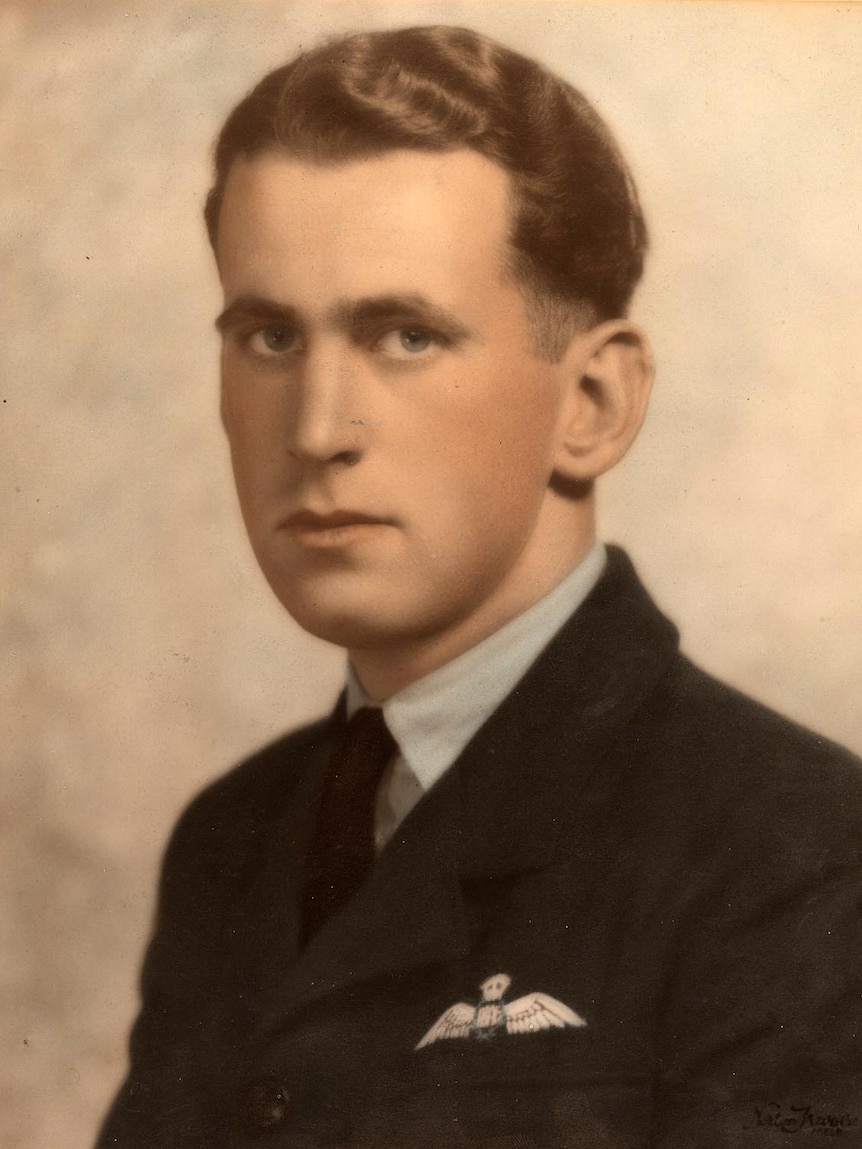 RAAF WWII Spitfire pilot Sergeant WJ Smith, who was killed in his plane in France on May 9, 1942.
