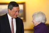 US Federal Reserve chair Janet Yellen and ECB president Mario Draghi