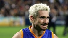 Jason Akermanis pictured as Brisbane Lions lose to West Coast Eagles