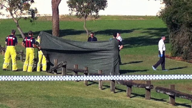 A man's body was found in the park