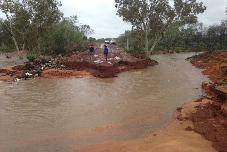 Flooding cuts off communities