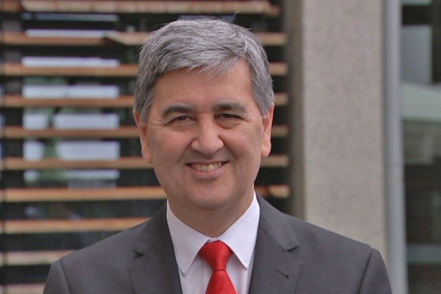 Liberal Rob Lucas smiling