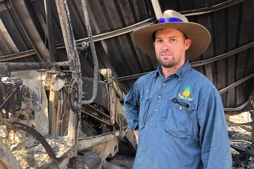 Ryan Brooks from Brooks and Sons Pineapple Farm in Bungundarra