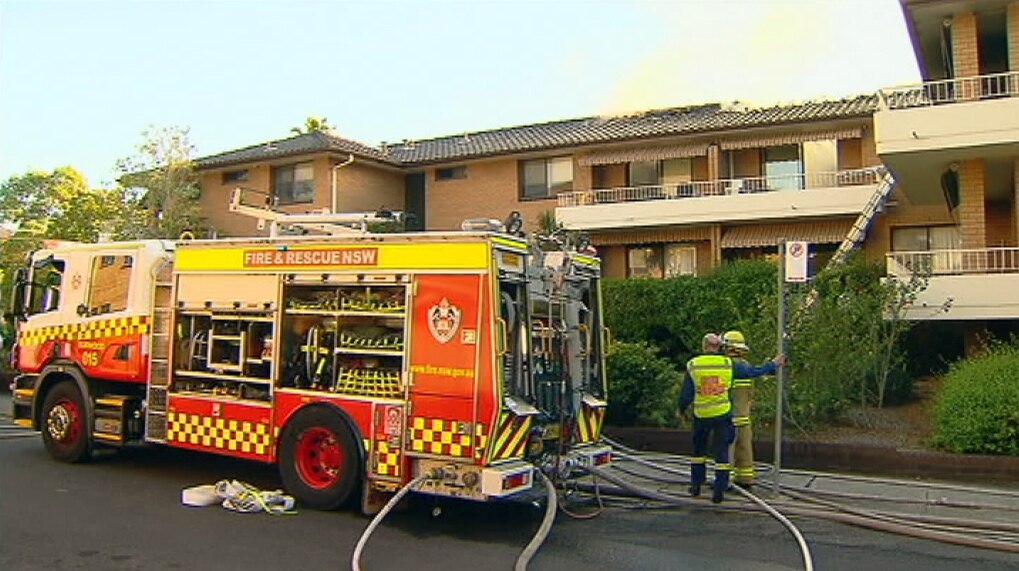 Residents severely burned in Sydney unit fire at Homebush - ABC News