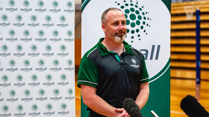 Netball Tasmania CEO Aaron Pidgeon