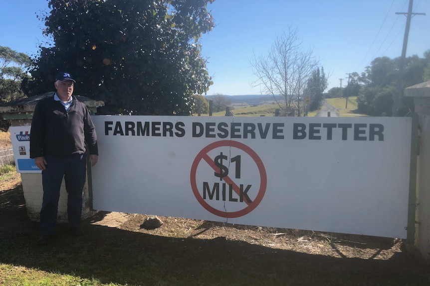 Robert Miller and the $1 milk sign