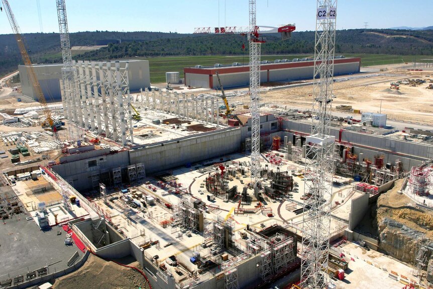 ITER construction site in 2015