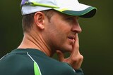 Australia's Michael Clarke looks on after the 169-run loss to England in the first Ashes Test.