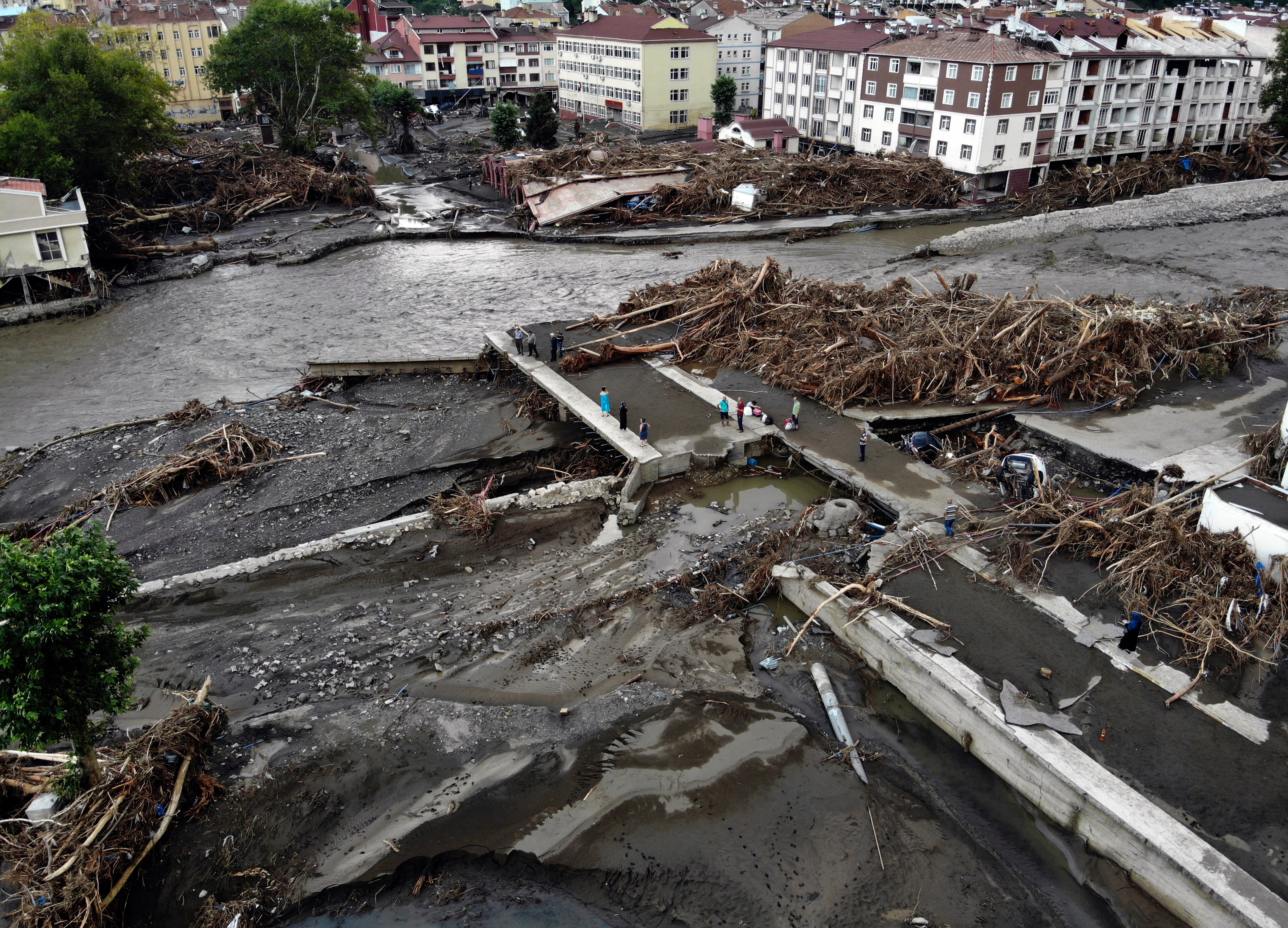 Northern Turkey 'disaster' floods death toll rises to 44, hundreds evacuated from affected areas