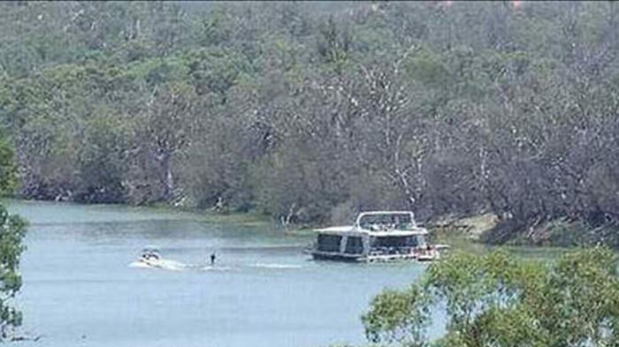 Houseboat on the River Murray