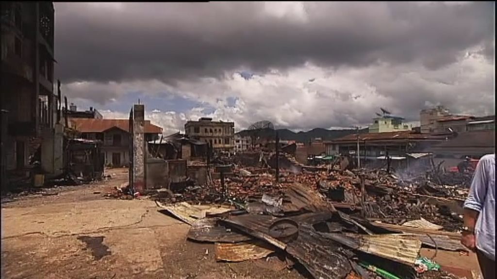 Families shelter in monastery after Myanmar riots - ABC News