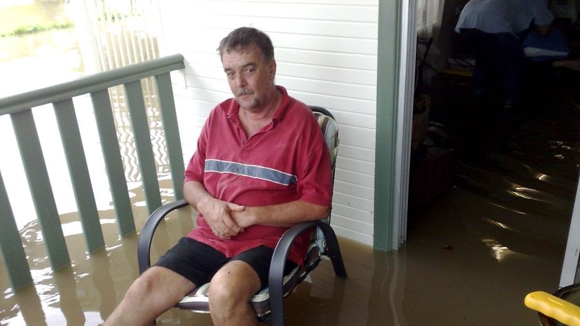 Marooned: Ingham residents have been trapped in their homes for six days.