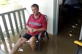 Marooned: Ingham residents have been trapped in their homes for six days.