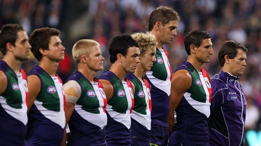 Standing tall...the Dockers believe they can get past the Saints. (file photo)