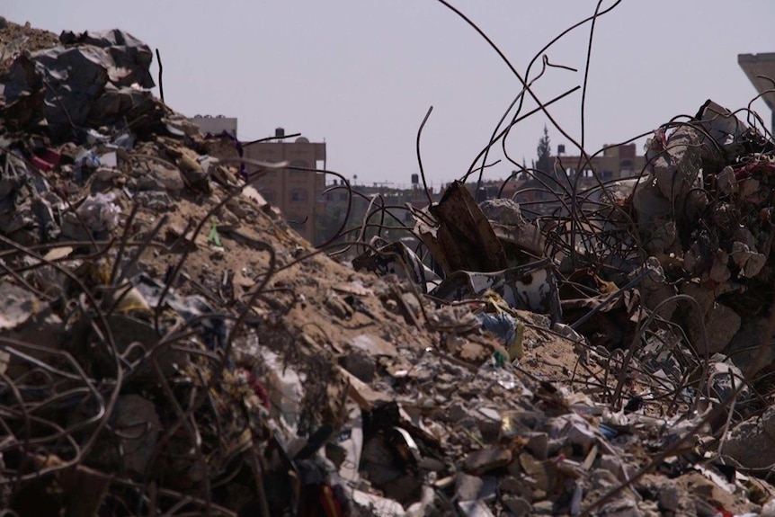 Destruction at Beit Hanoun