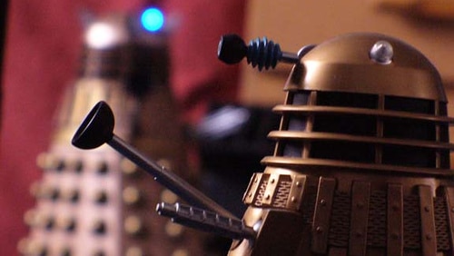 Dalek villain from Doctor Who