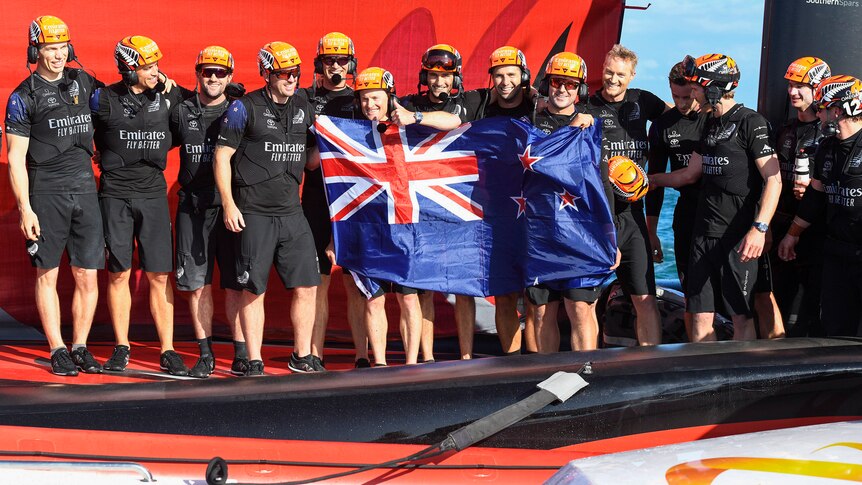 Team New Zealand beats Italy's Luna Rossa 7-3 to retain America's Cup ...
